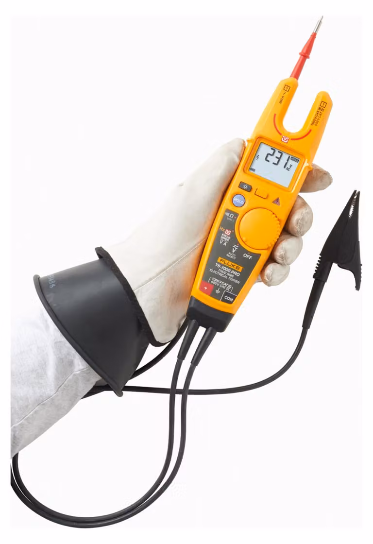 Beha-Amprobe BEHA T6-1000PRO/EU Tester elettrico Fluke T6-1000 PRO con pinze a coccodrillo