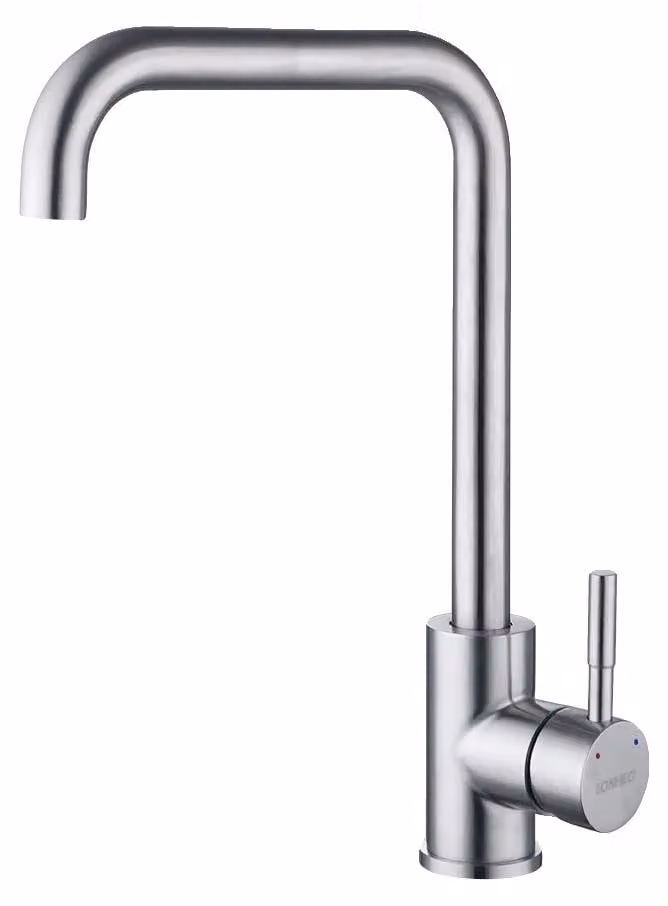 Rubinetto da cucina, girevole a 360°, facile da installare, cromato, attacco G3/8