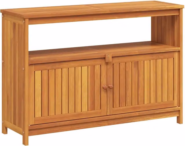 Tavolo Consolle | Tavolo d'Ingresso da Giardino 110x35x75 cm Legno Massello Acacia