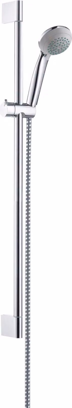 hansgrohe Crometta 85 set de douche Mono Green avec barre de douche 65 cm, chromé, 27652000, 27652000