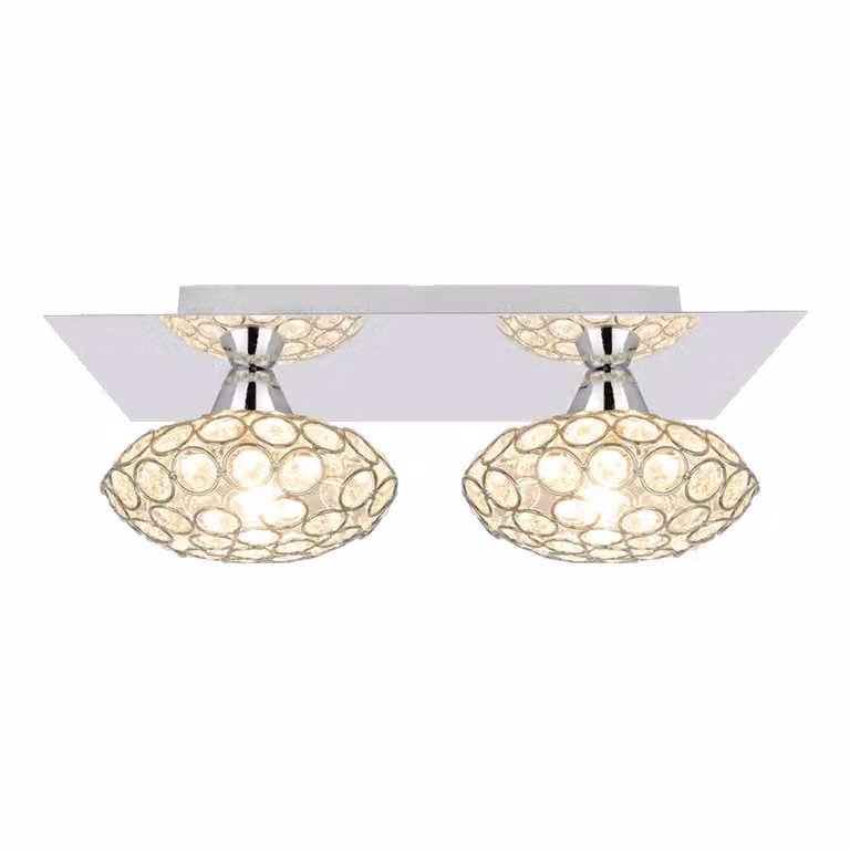 Plafoniera TAURO 2xG9/33W, cromo L: 320, L: 110, H: 320, dimmerabile