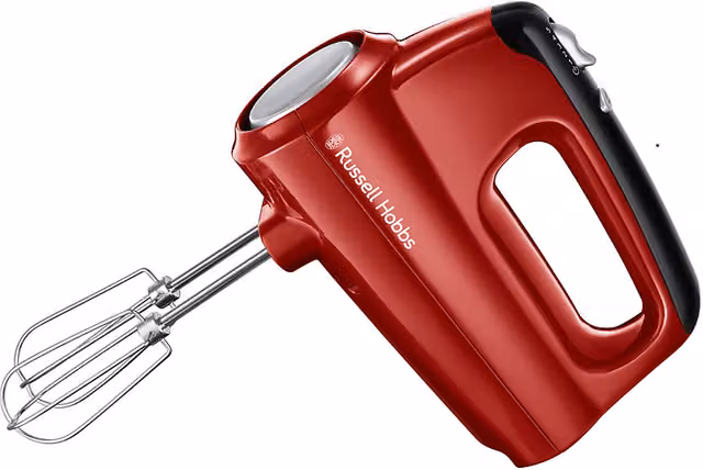 Sbattitore Russell Hobbs 24670-56 rosso con 5 velocità e potenza di 350 W