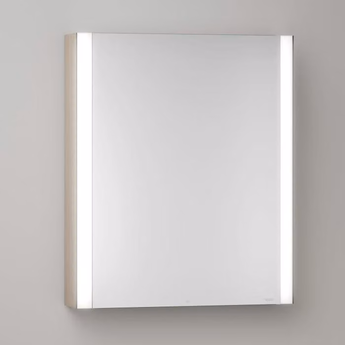 Mobiletti specchio a parete LED Keuco Royal Metis, dimensioni 60 x 71 cm, apertura porta a sinistra