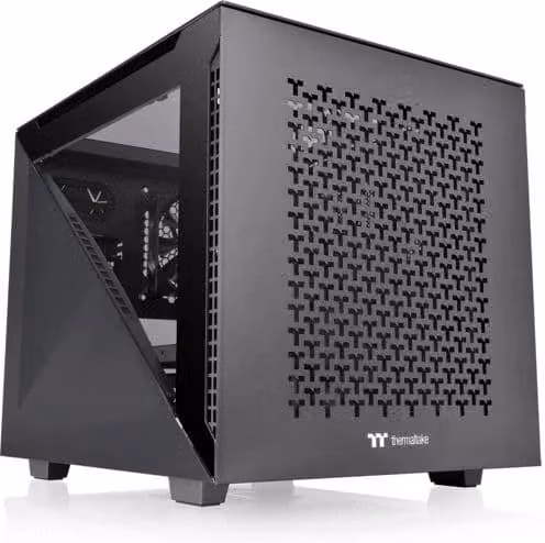 Thermaltake Divider 200 TG Air nero M-ATX