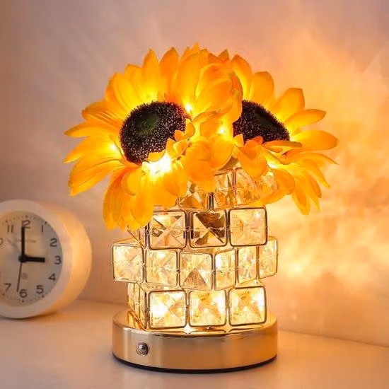 Lampada da tavolo a LED con touch, lampada da notte ricaricabile senza fili, paralume notturno a 3 colori, lampade da ristorante e da camera da letto per occasioni speciali, ideali per bar, caffetterie e feste di compleanno