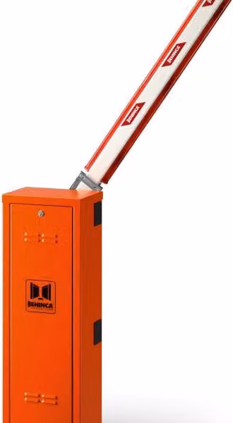 Barriera stradale Beninca Lady 24 VDC con braccio da 4 m colore arancione
