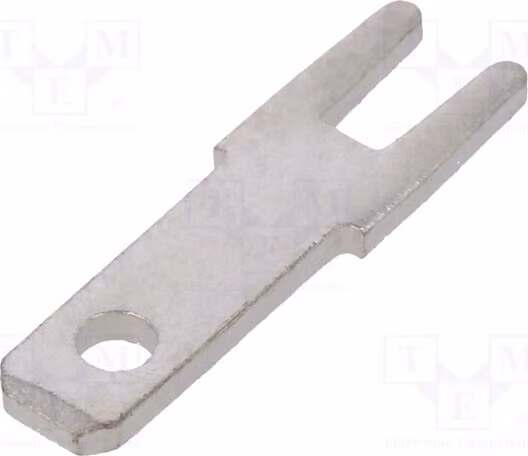 Connettore a lamelle: piatto, 2,8 mm, per montaggio a foro passante, maschio, 0,8 mm, lunghezza totale: 12,5 mm, codice: 61-3201-11/0030 - Saldatura