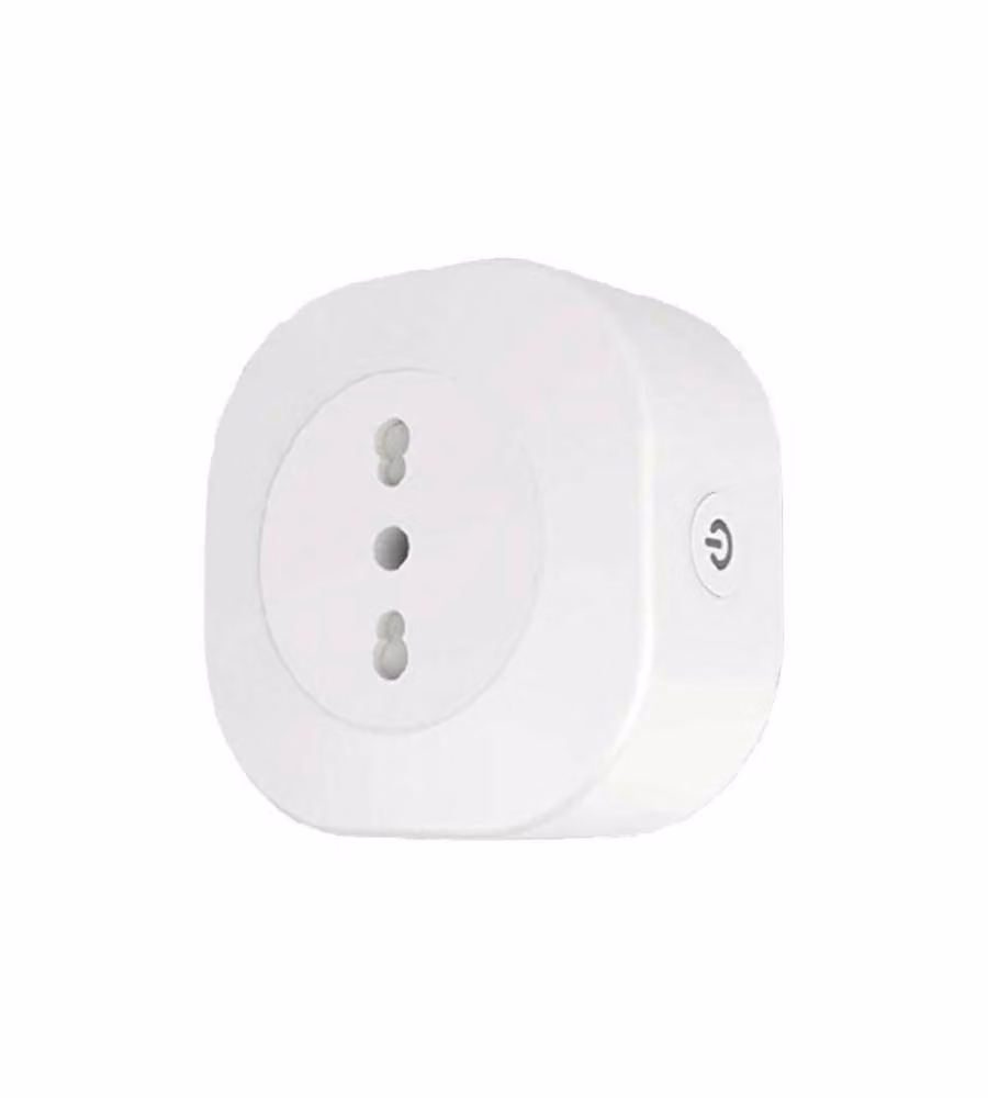 V-TAC Presa Singola per Schuko Colore Bianco Compatibile con Google Assistent e Amazon Alexa