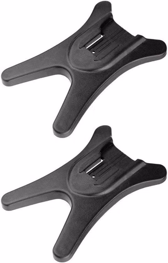 Supporto per flash con attacco filettato da 1/4", confezione da 2