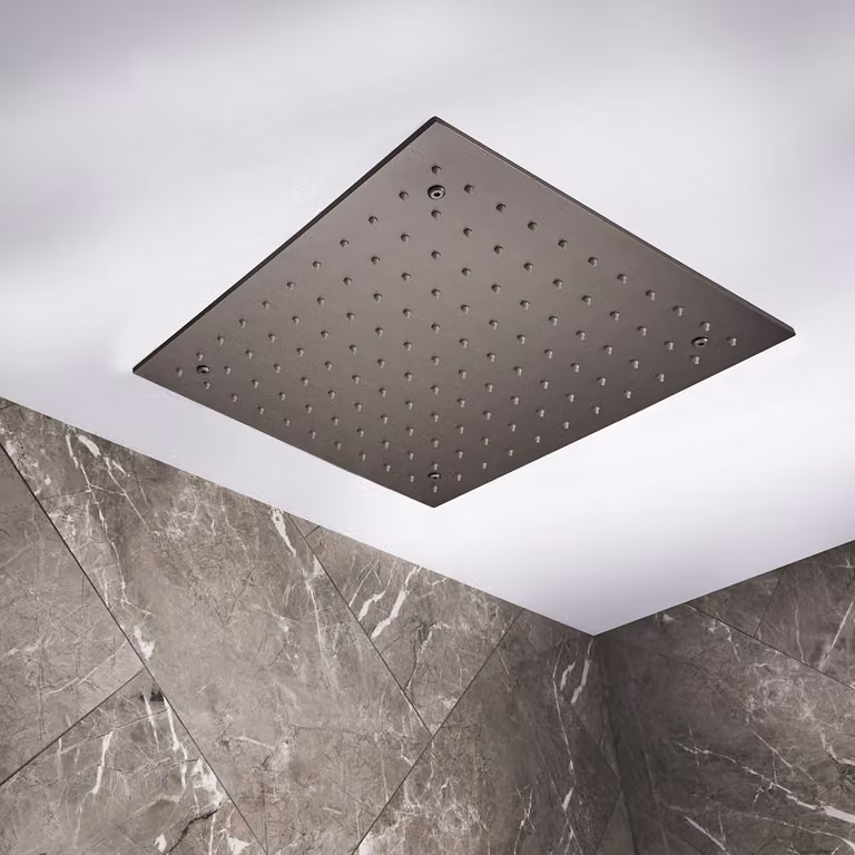 Soffione Incasso Soffitto Quadrato 400mm
