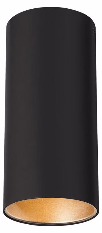 ANELA Plafoniera LED, nera, 11W, 3000K