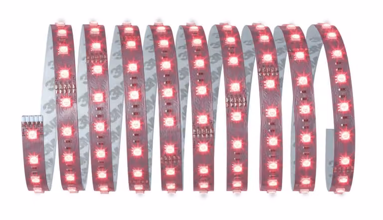 Paulmann Function MaxLED, kit base RGB, 3 metri, 40W, 230/24V, 60VA, colore argento