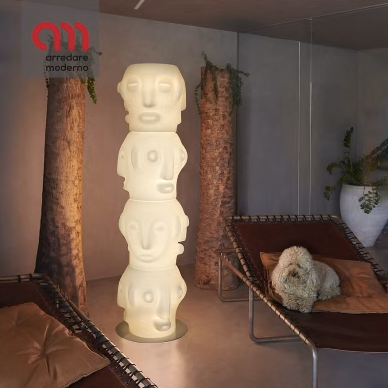 Lampada Threebù Totem Lamp Slide da terra