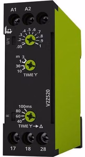 Relè triangolare Tele Haase (V2ZS20, 12-240V AC/DC)