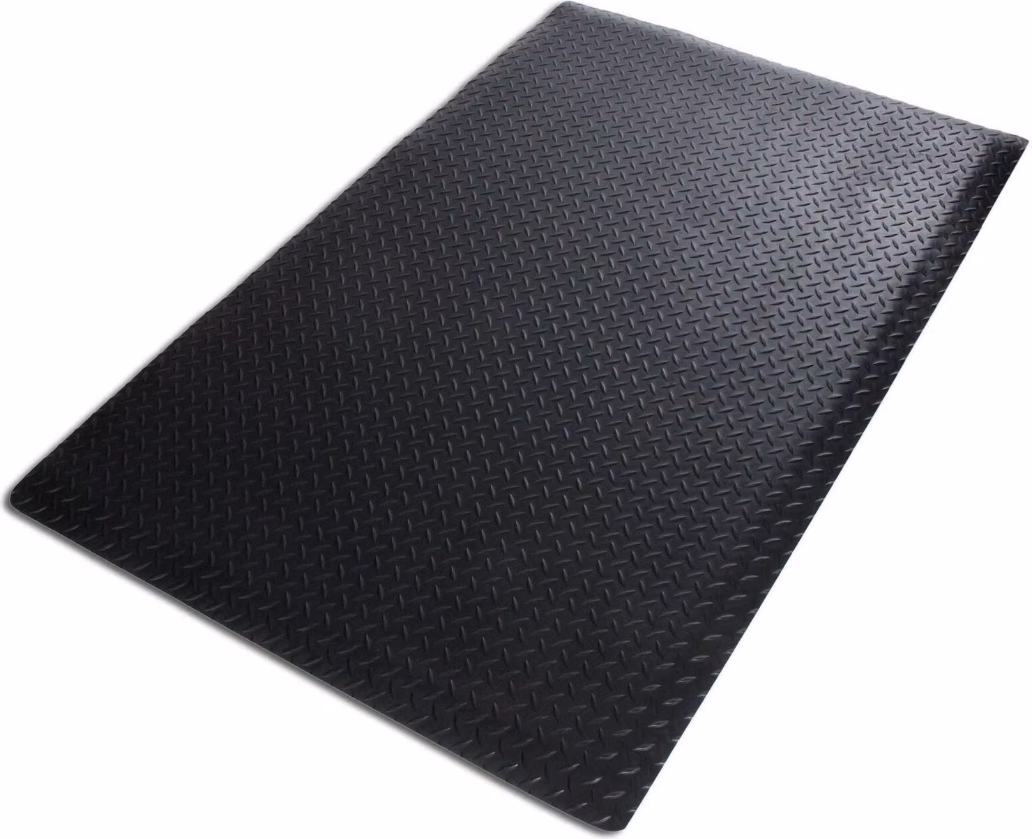 Tappeto antifatica HeavyDuty Diamond nero 60 x 90 cm