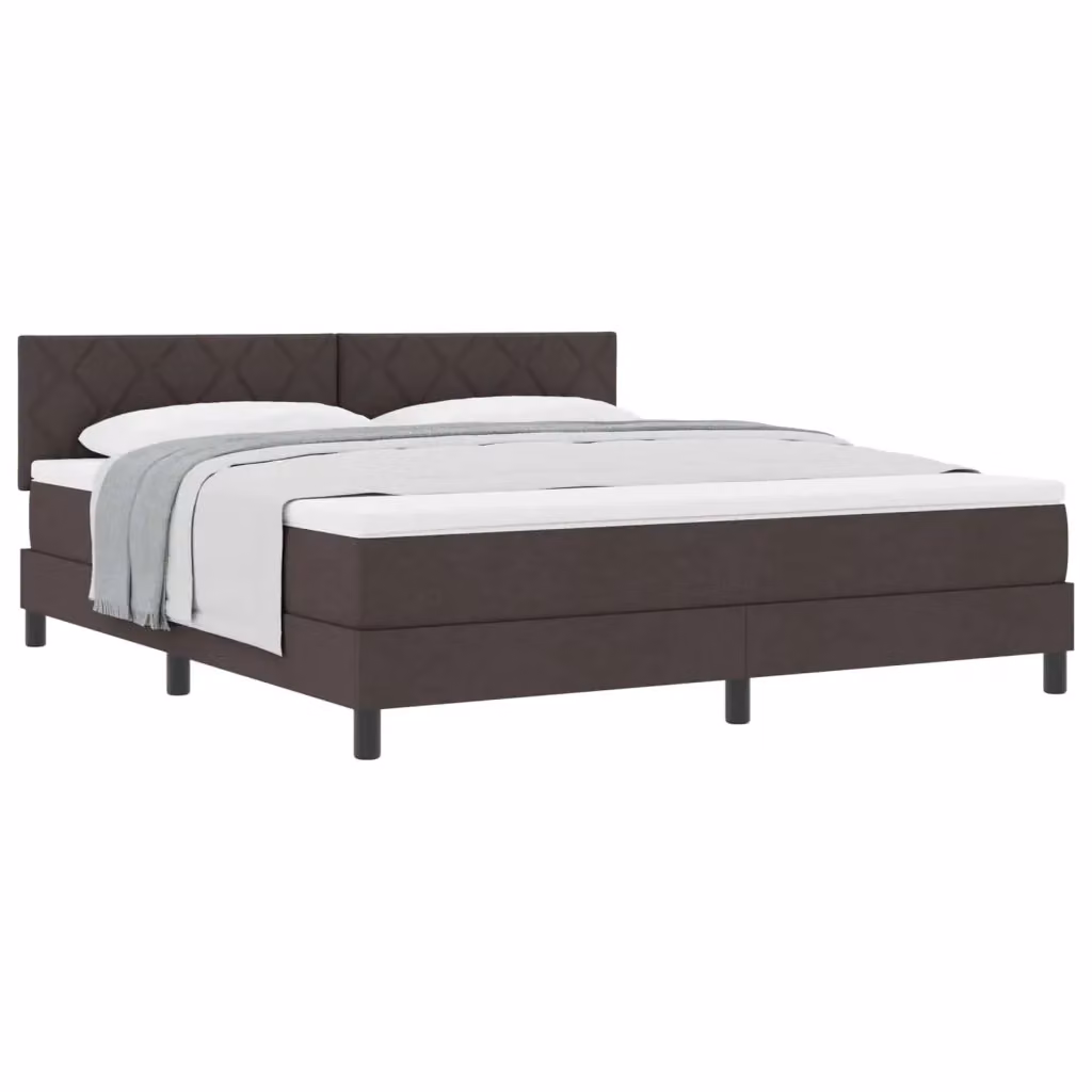Letto ibrido con materasso vidaXL in tessuto marrone L: 180 cm, P: 200 cm, H: 280 cm – 2