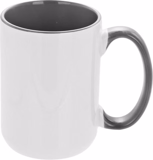 Tazza in ceramica Cricut da personalizzare, grigia, 440 ml