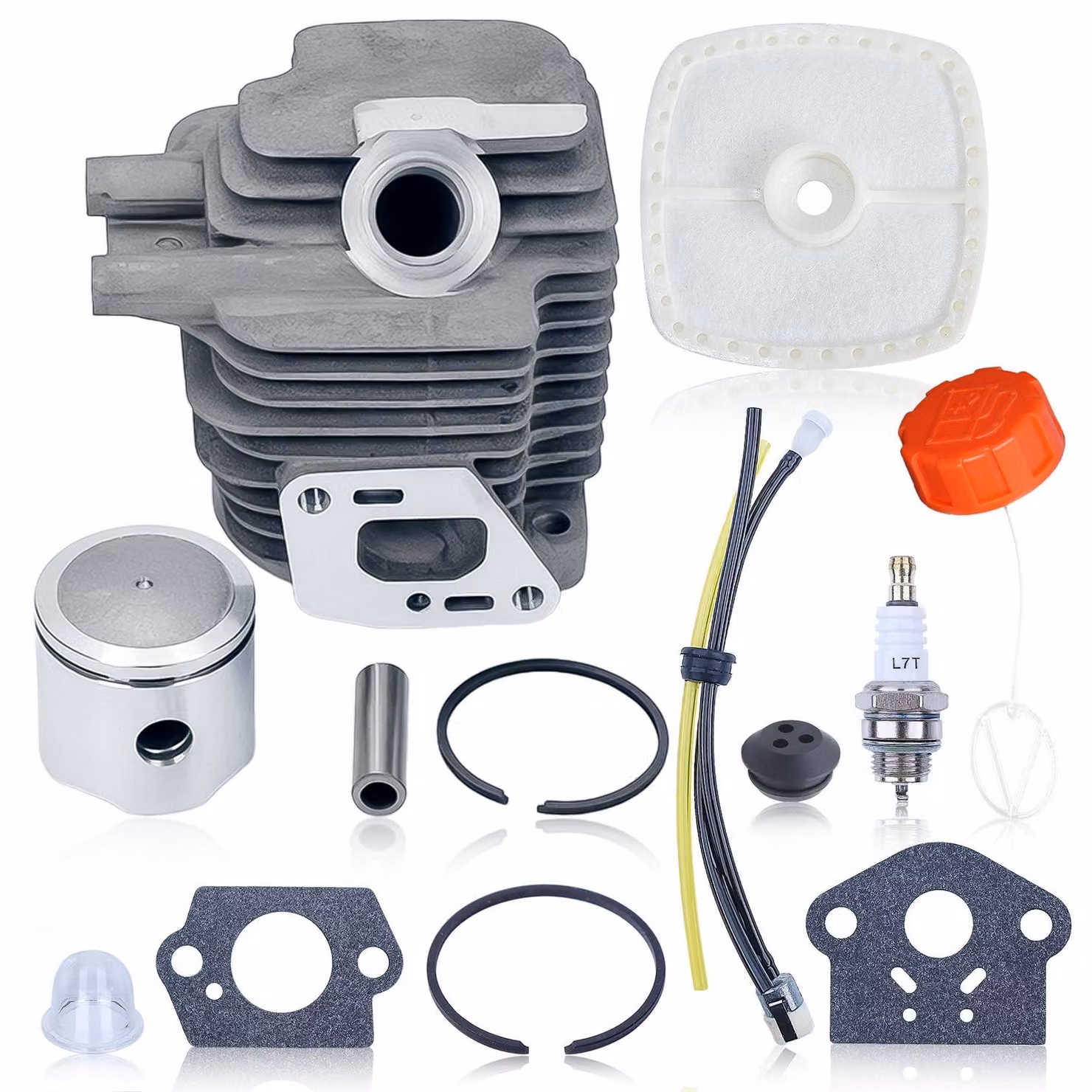 Solidchoice - Kit di riparazione per pistoni di cilindri, compatibile con diversi modelli di tagliaerba