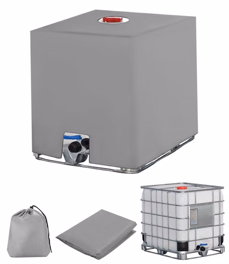 Tappo per serbatoio IBC da 1000 litri, accessori per contenitori IBC, pellicola protettiva UV per serbatoi d'acqua