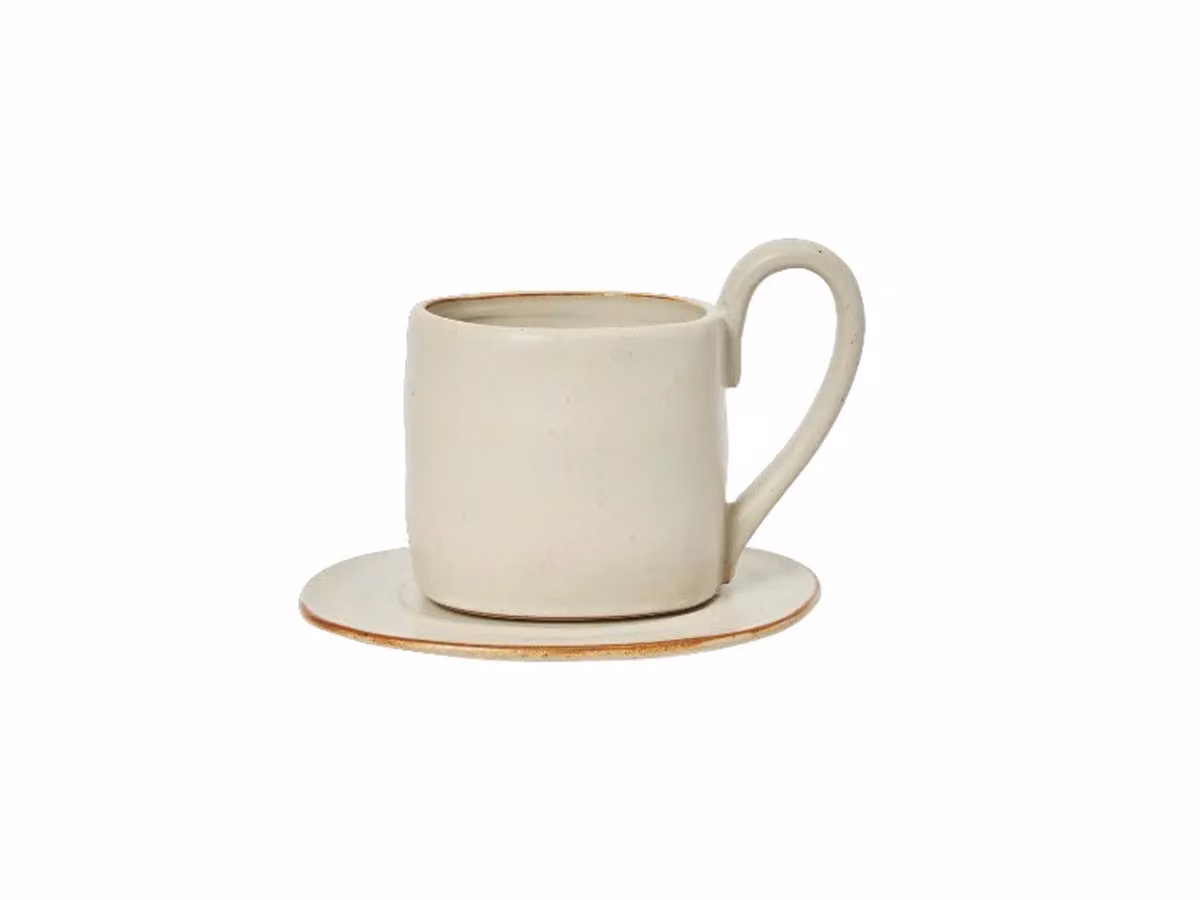 Flow Mug con Piattino