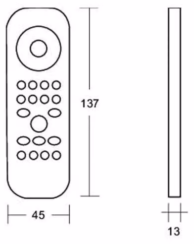 BRUMBERG Zigbee RGB 18207000 Telecomando Zigbee RGB