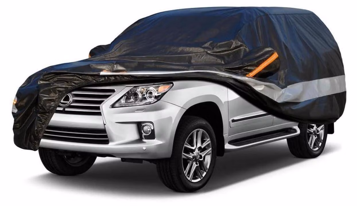 Copertura per auto, 10 strati, impermeabile, traspirante, colore nero, per Lexus LX (dal 1998 al 2023)