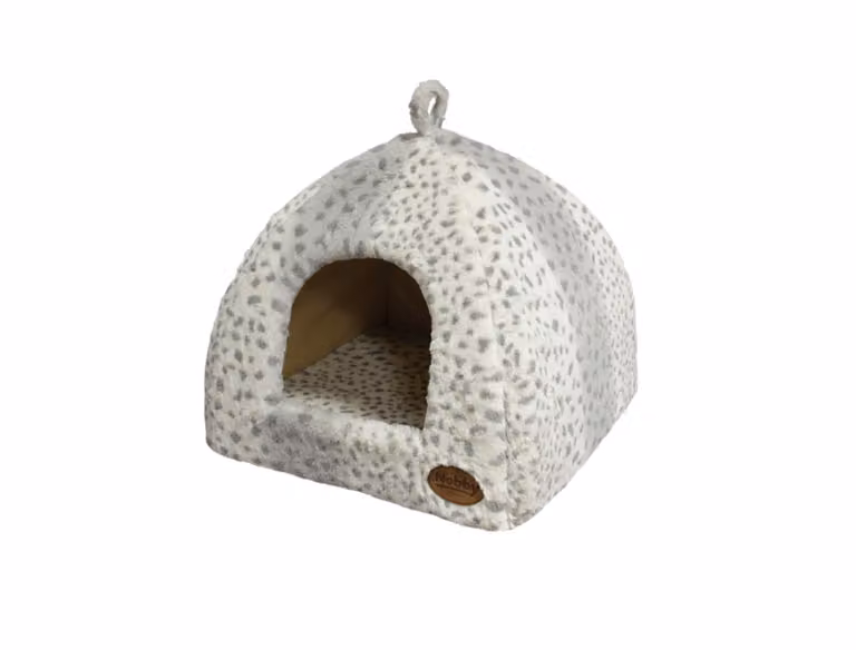 Grotta Nobby "ALANIS" L x P x A: 40 x 40 x 35 cm grigio leopardo