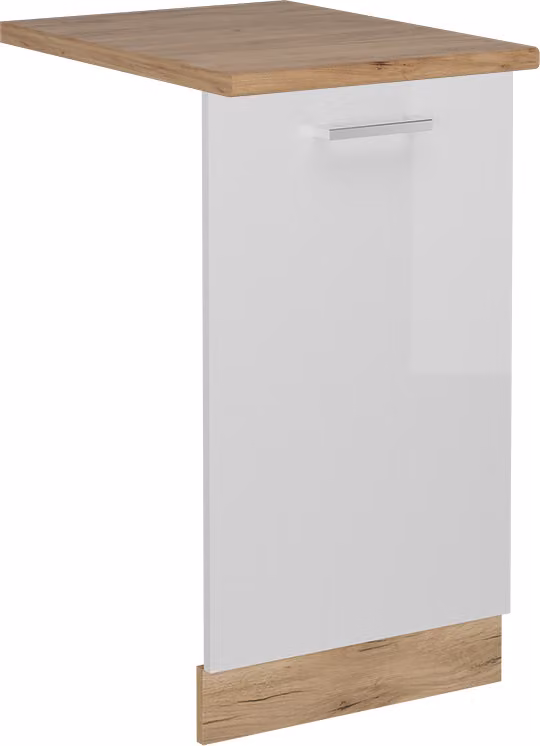 Pannello frontale Vicco R-Line Bianco lucido 45 cm , PL Rovere, Model 54926