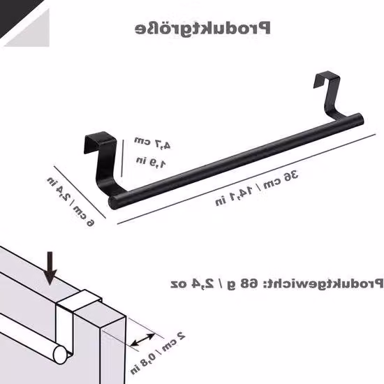 Kit di fissaggio a parete in PVC antiriflesso per espositori per poster in alluminio A4