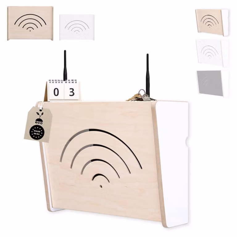 Contenitore per router, ideale per l'organizzazione dei cavi
