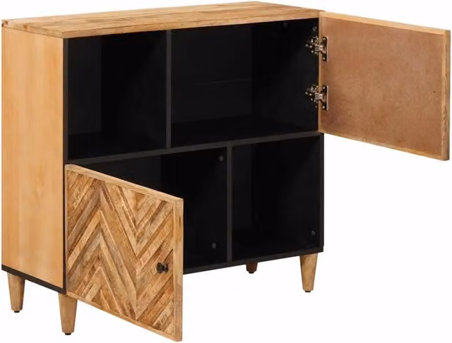 Armadi di Stoccaggio con porta Marrone 80 x 33,5 x 75 cm CFW5182130