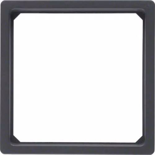 Berker 11096076 Anello adattatore per piastra centrale 50 x 50 mm antracite con Berker Q.1/Q.3