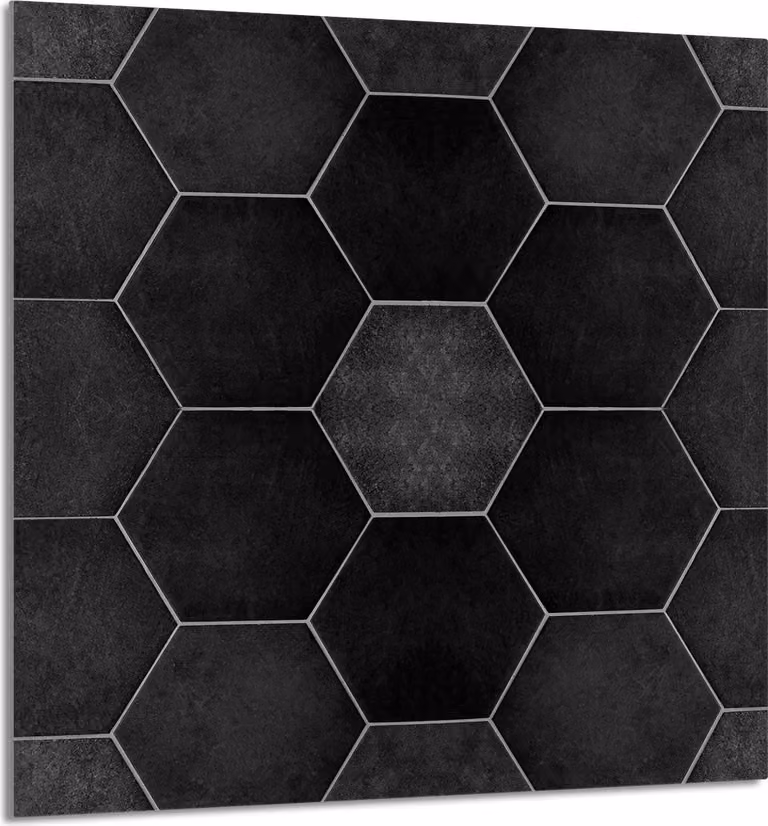 PIATTO IN VETRO PER CUCINA 60x65 Piastrella