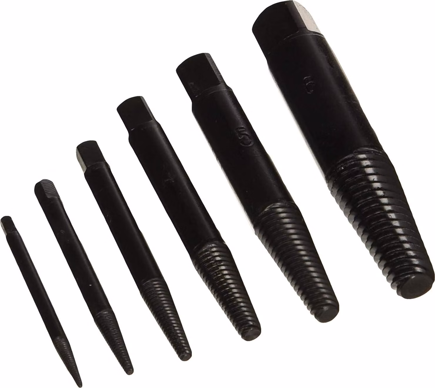 Rennsteig Schraubenausdreher Set "Spirale" Größe 1-6 im Kunststoffetui 470 901 3