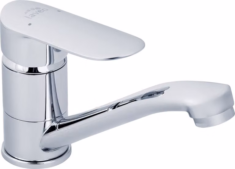 Miscelatore per lavabo a colonna con bocca girevole Appia cromo