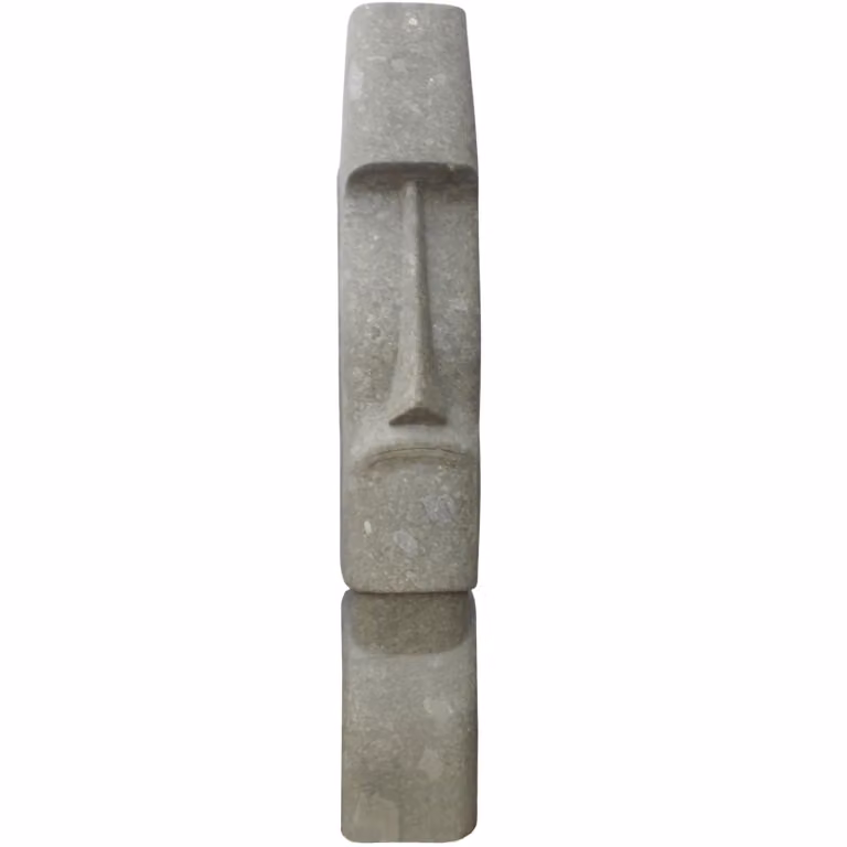 Moai Figur Hisar 25 x 25 x 100 cm
