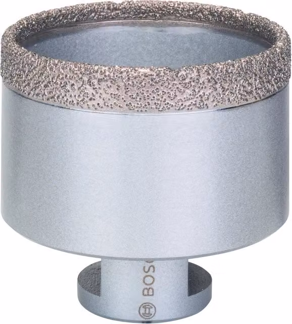 Fresa diamantata a secco Bosch Dry Speed Best for Ceramic, colore argento, Diametro: 6,5 cm, Altezza: 3,5 cm
