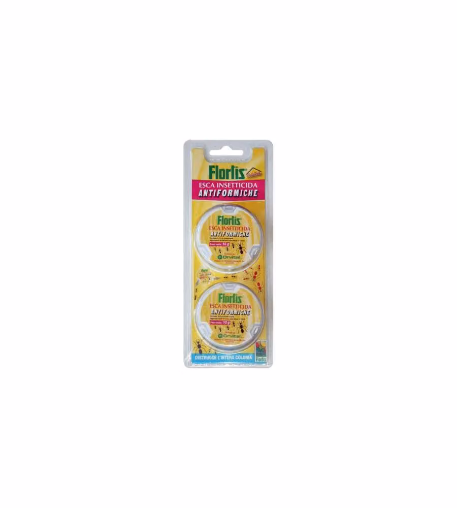 Flortis Insetticida Gel Antiformiche 2 Trappole Multicolore 2 pezzi