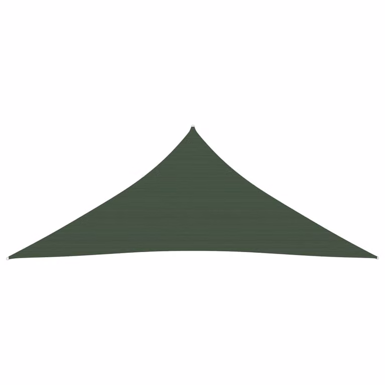 The Living Store Tenda da sole 160 g/m² Verde scuro 5x6x6 m HDPE
