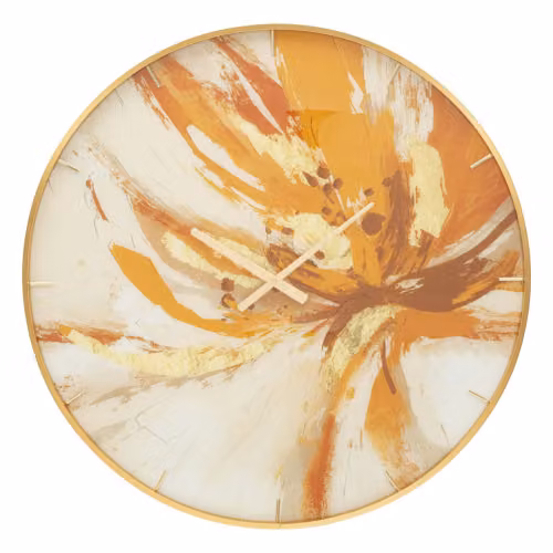 Orologi OROLOGIO GLASS TOPLY CM Ø 80X5 Mauro Ferretti