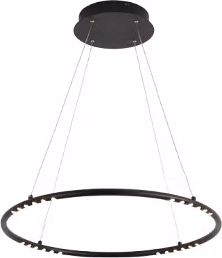 OptiQ Round - lampada a sospensione moderna a 15W LED da 60 cm