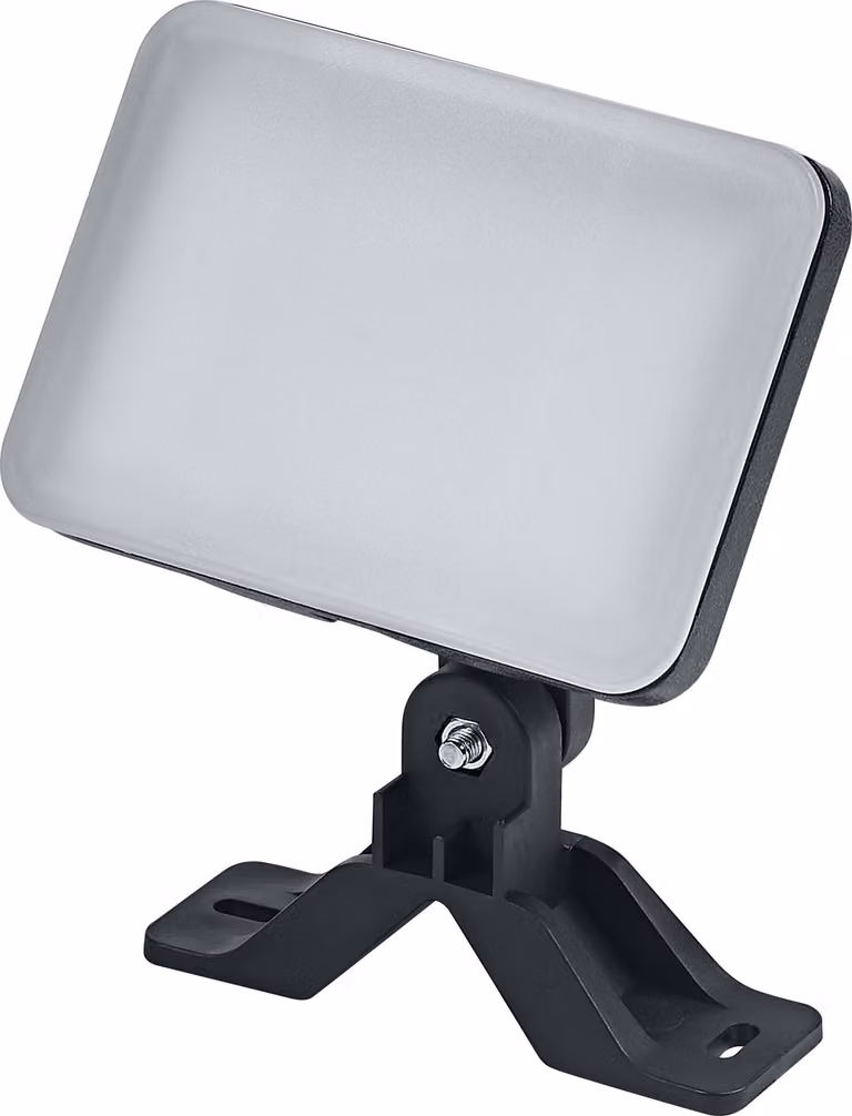 OSRAM ENDURA Flood Flooder LED regolabile, 10 W, 850 lm, 4000 K bianco freddo, nero, alluminio, orientabile, IP65