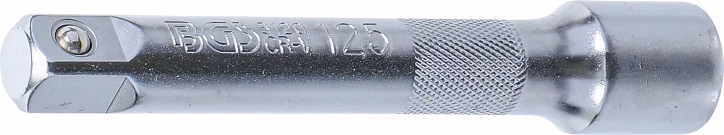BGS Prolunga cromata opaca 12,5 (1/2) 125 mm - 3120