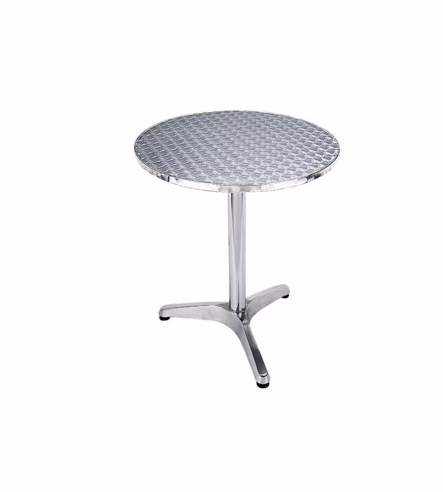 Tavolo bar alluminio 60 cm