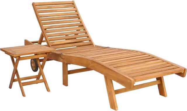 2 pz Lettino Prendisole | Sdraio da giardino | Lettino da sole Marrone Legno di teak solido