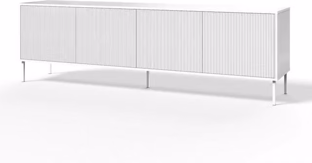 Buffet 4 ante BUDAPEST-S bianco