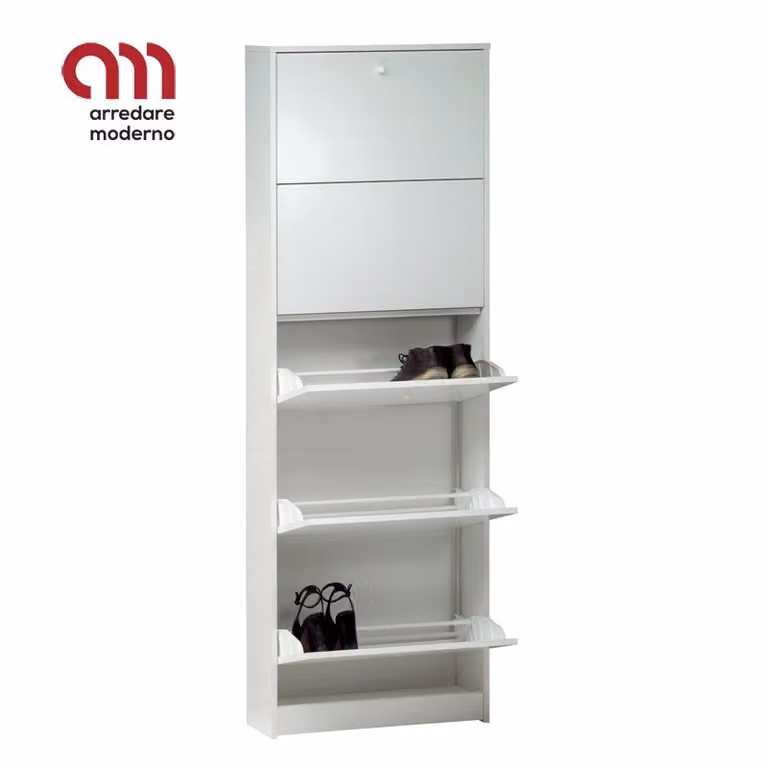 Scarpiera Slim 5 ante 12 paia Art. 185