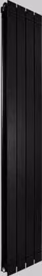 Radiatore Termoarredo Fondital Garda S 90 Black Coffee, 3 Elementi, H 140 cm