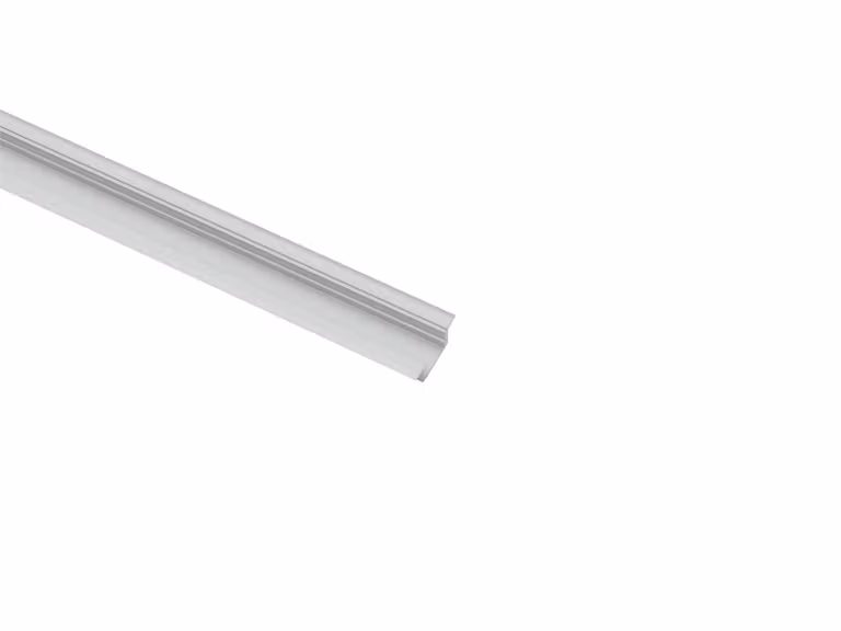 Profilo a U MSA per striscia LED argento 2m
