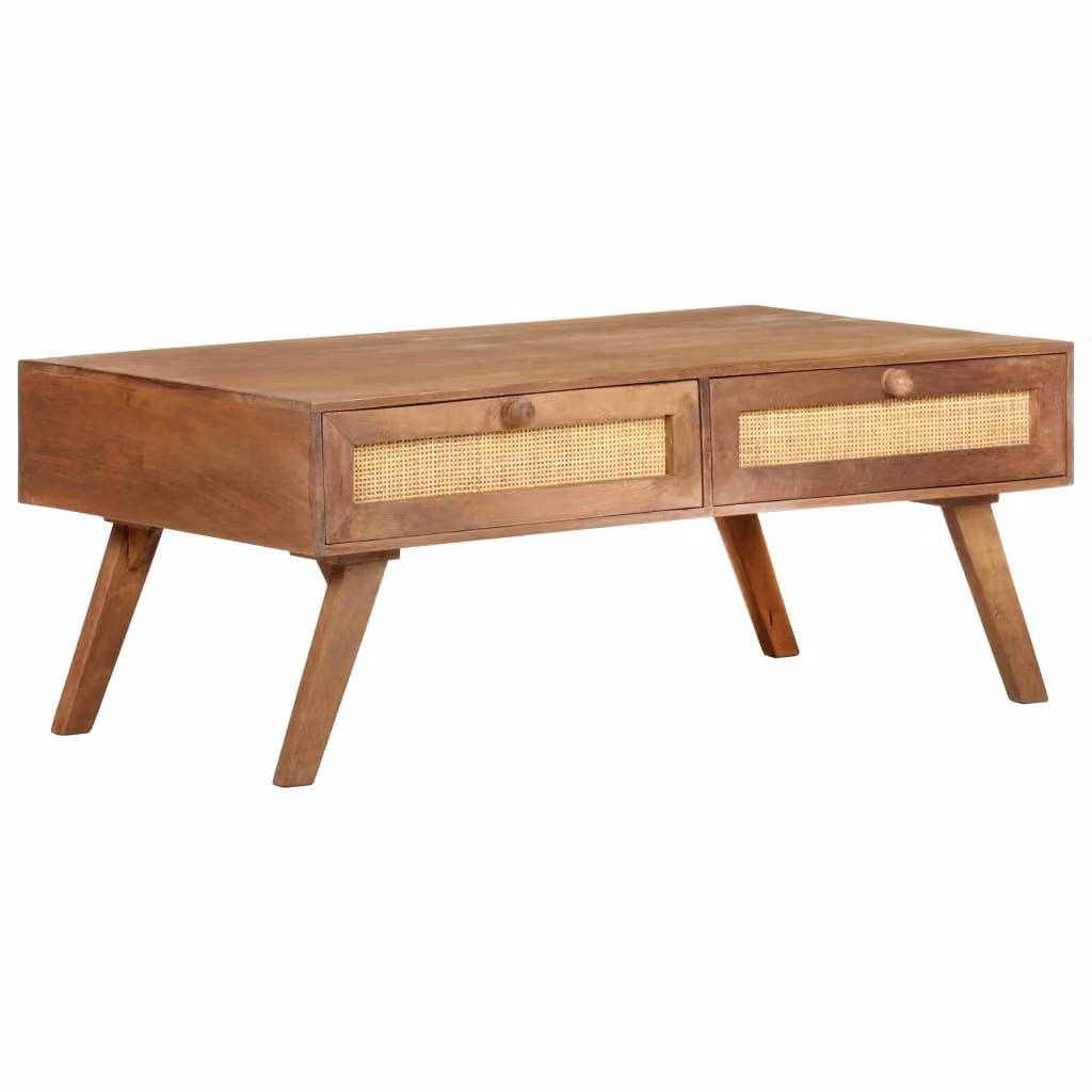 Maison Exclusive - Tavolino da caffè 100x60x40 cm, legno massello di mango
